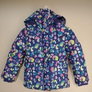 NWOT Falls Creek Winter Puffer Jacket Girls S (6/6x)